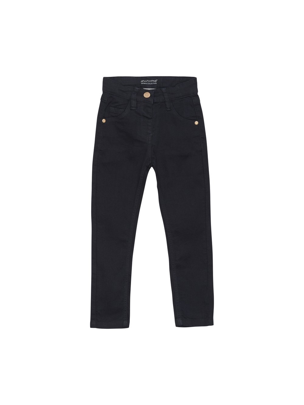 Minymo 5-Pocket-Jeans Mädchen Baumwolle blau, 122