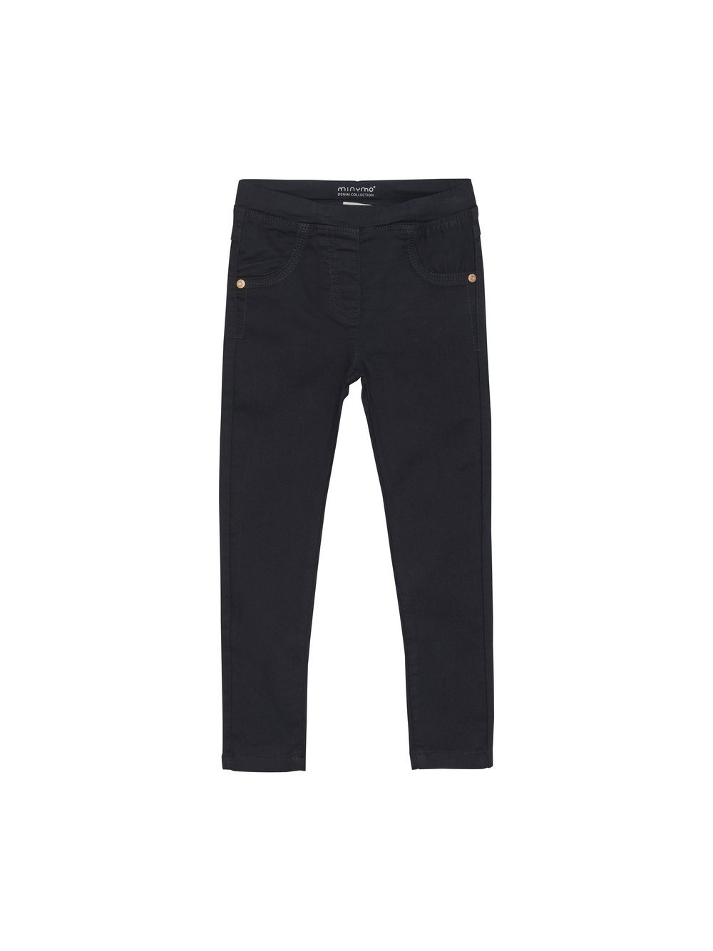 Minymo 5-Pocket-Jeans Mädchen Baumwolle blau, 122