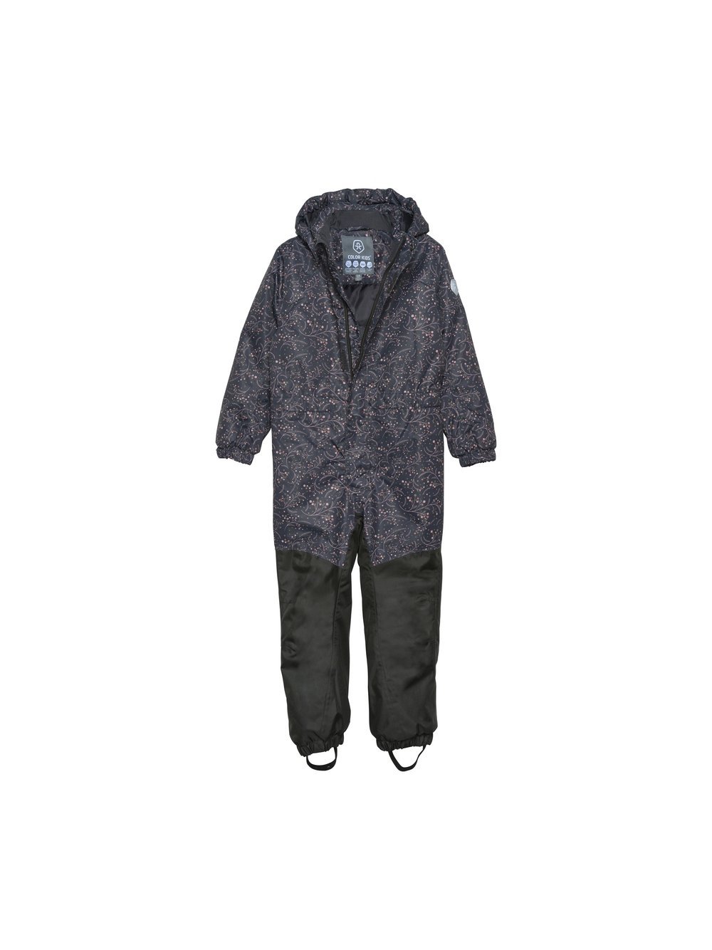 ColorKids Schneeoverall Kinder grau gemustert, 116