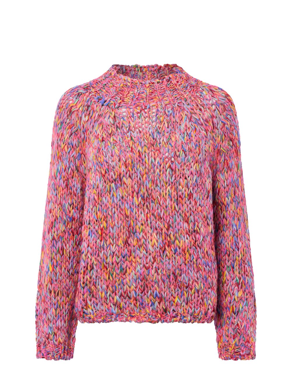 Rich & Royal Grobstrickpullover Damen mehrfarbig meliert, M