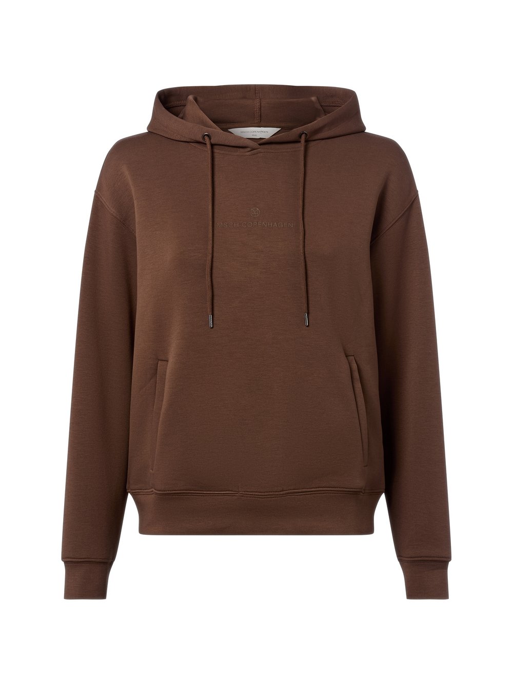 Msch Copenhagen Hoodie Damen Viskose braun, M/L