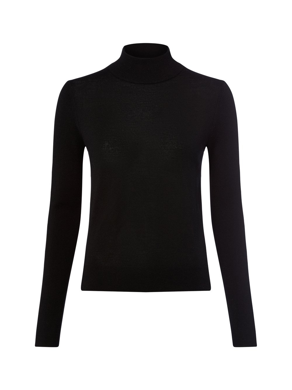 Thumbnail - HUGO Strickpullover aus Schurwolle Damen schwarz, M
