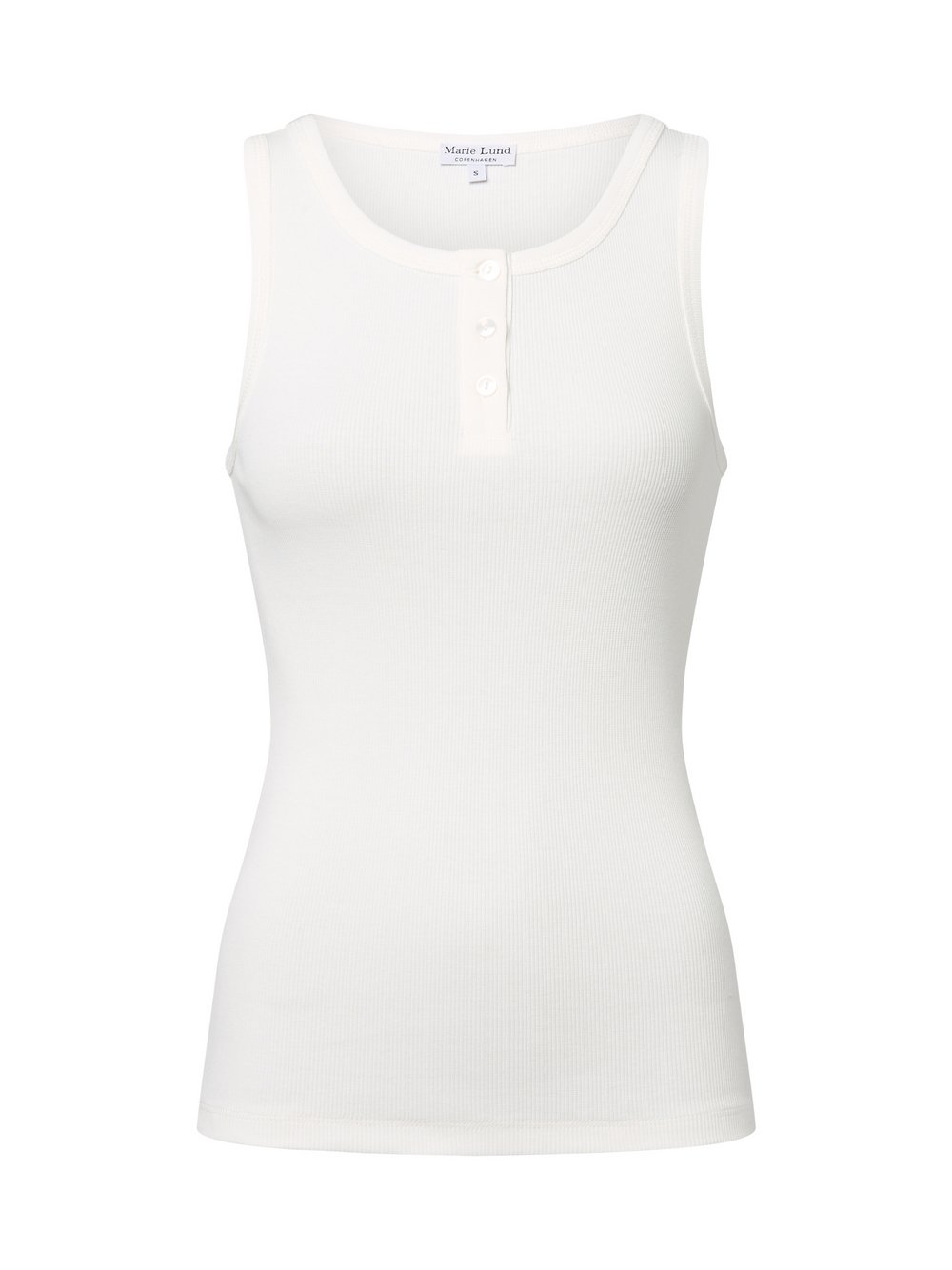 Marie Lund Top Damen Baumwolle weiß, XL