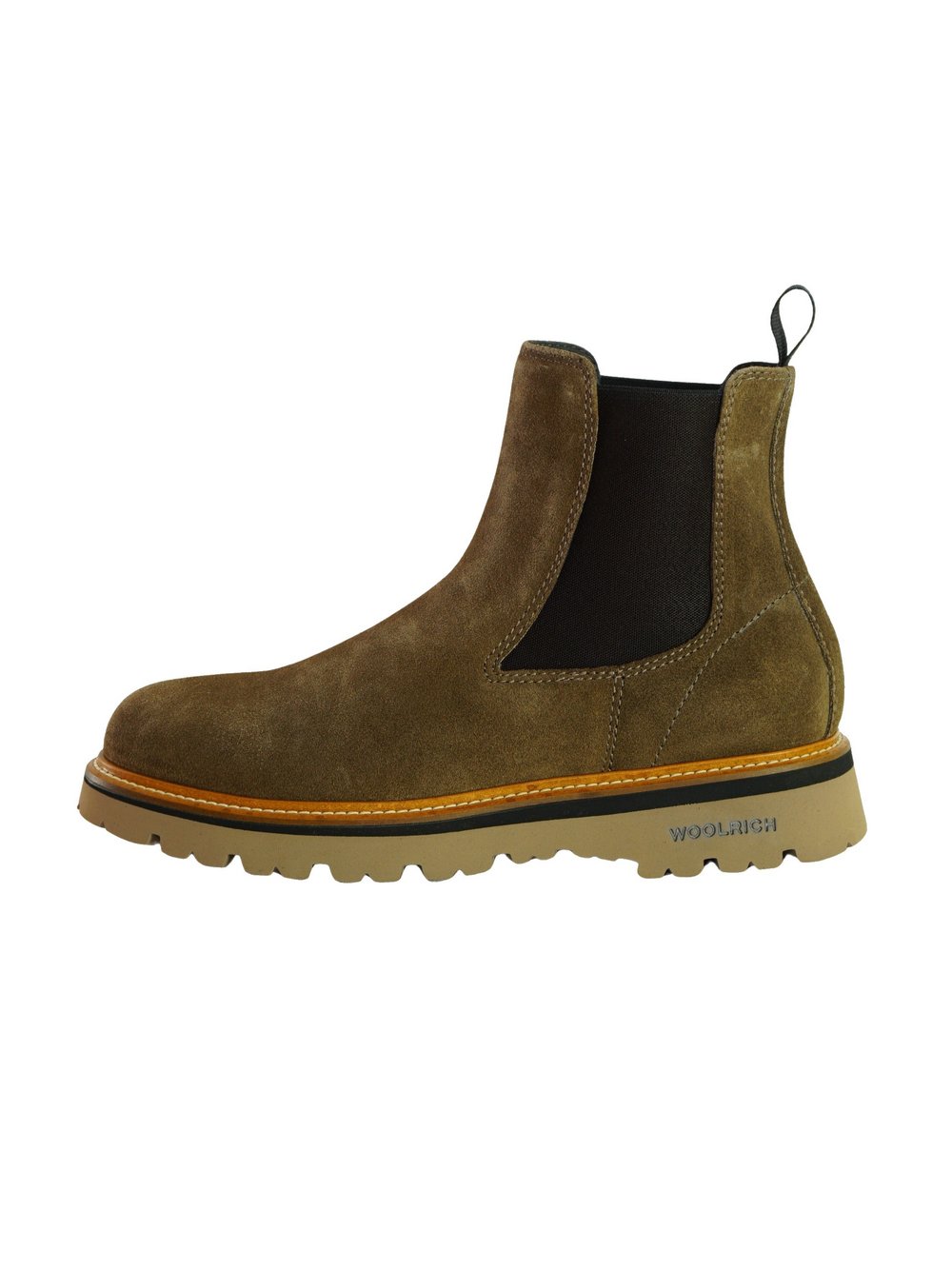 Woolrich Stiefel Herren Leder braun, 43