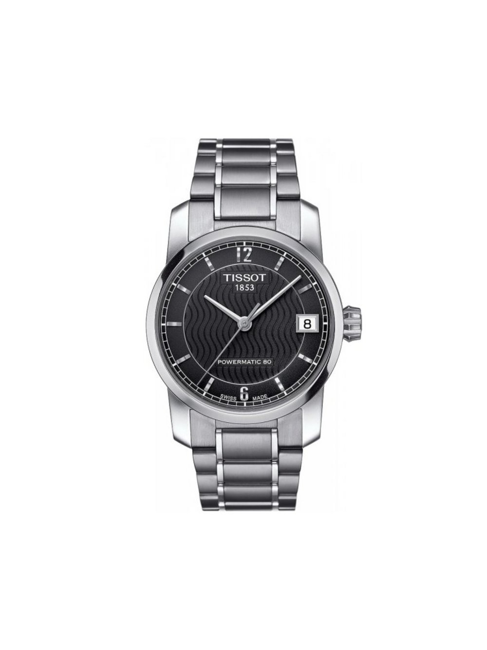 Tissot Uhr Damen Titan schwarz, ONE SIZE