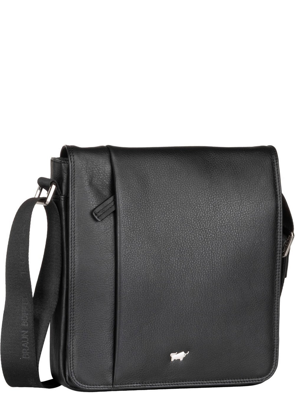 Thumbnail - Braun Büffel Bodybag Herren Leder schwarz, ONE SIZE