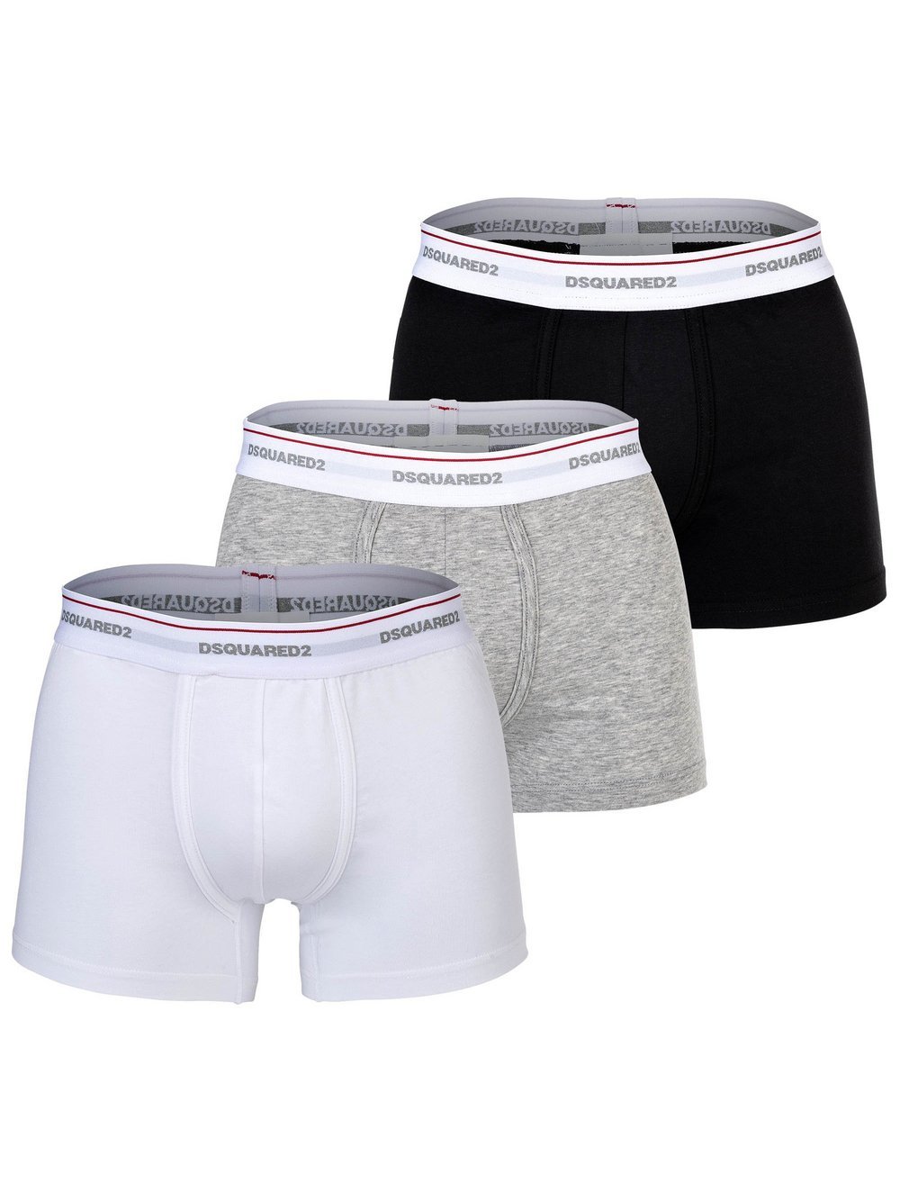 Dsquared Boxershort 3er Pack Herren Baumwolle mehrfarbig, XXXL