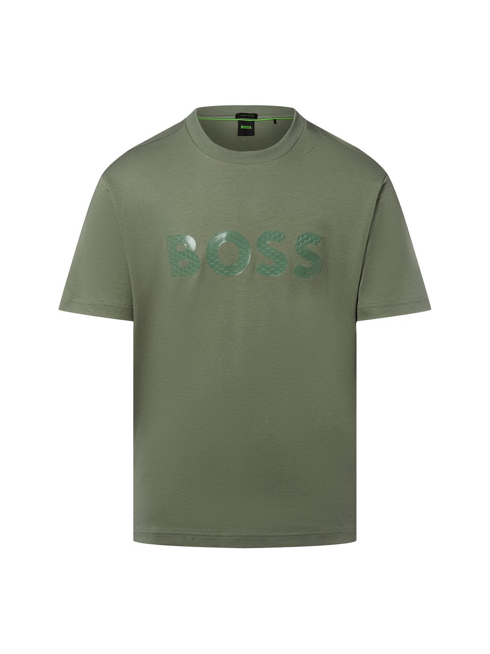BOSS Green T-Shirt Herren Baumwolle grün, XXXL