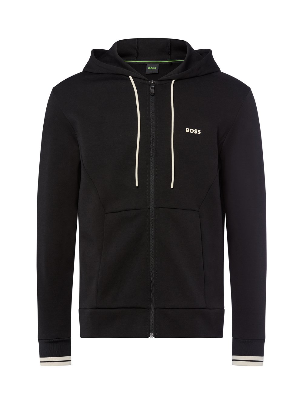 BOSS Green Kapuzenjacke Herren Sweat schwarz, L