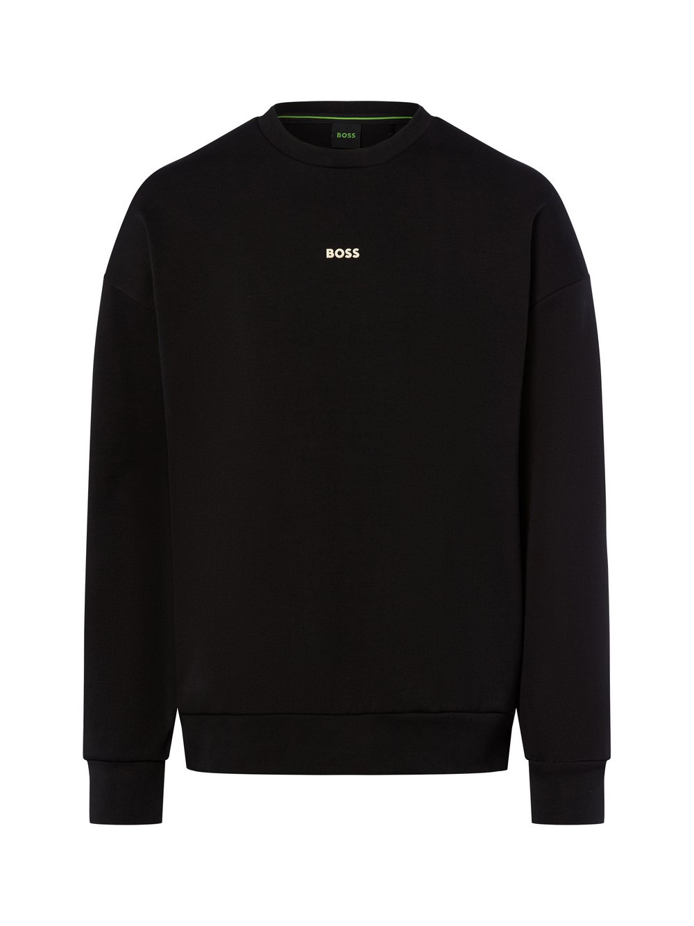 BOSS Green Sweatshirt Herren Baumwolle schwarz, L