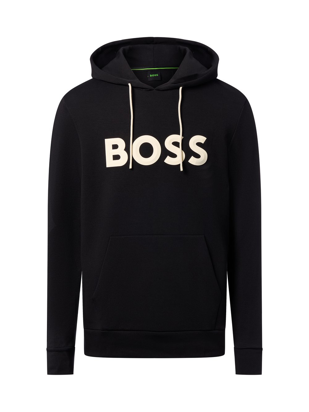 Thumbnail - BOSS Green Kapuzenpullover Herren Baumwolle schwarz, XL