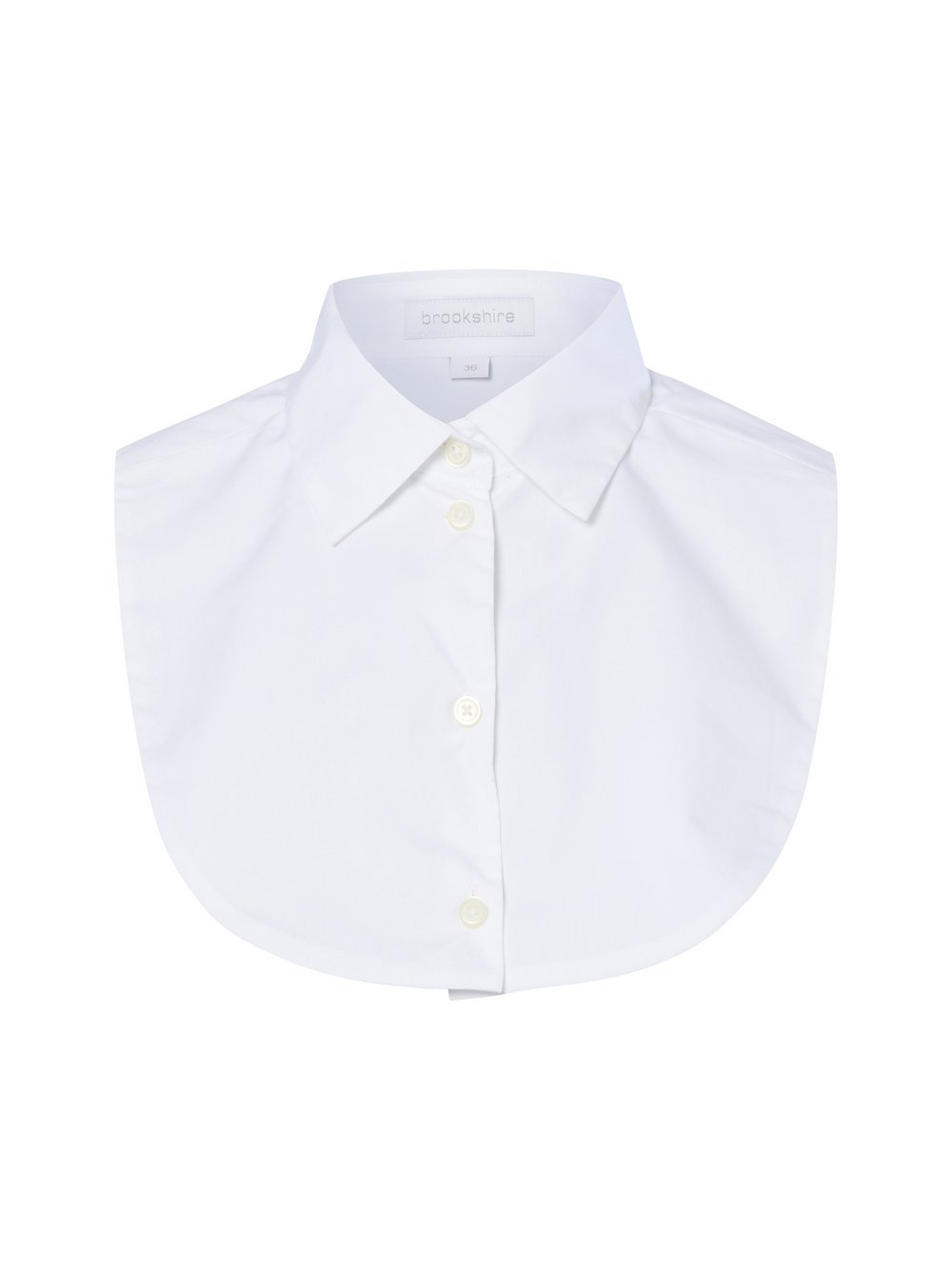 brookshire Blusenkragen Damen Baumwolle weiß, 38