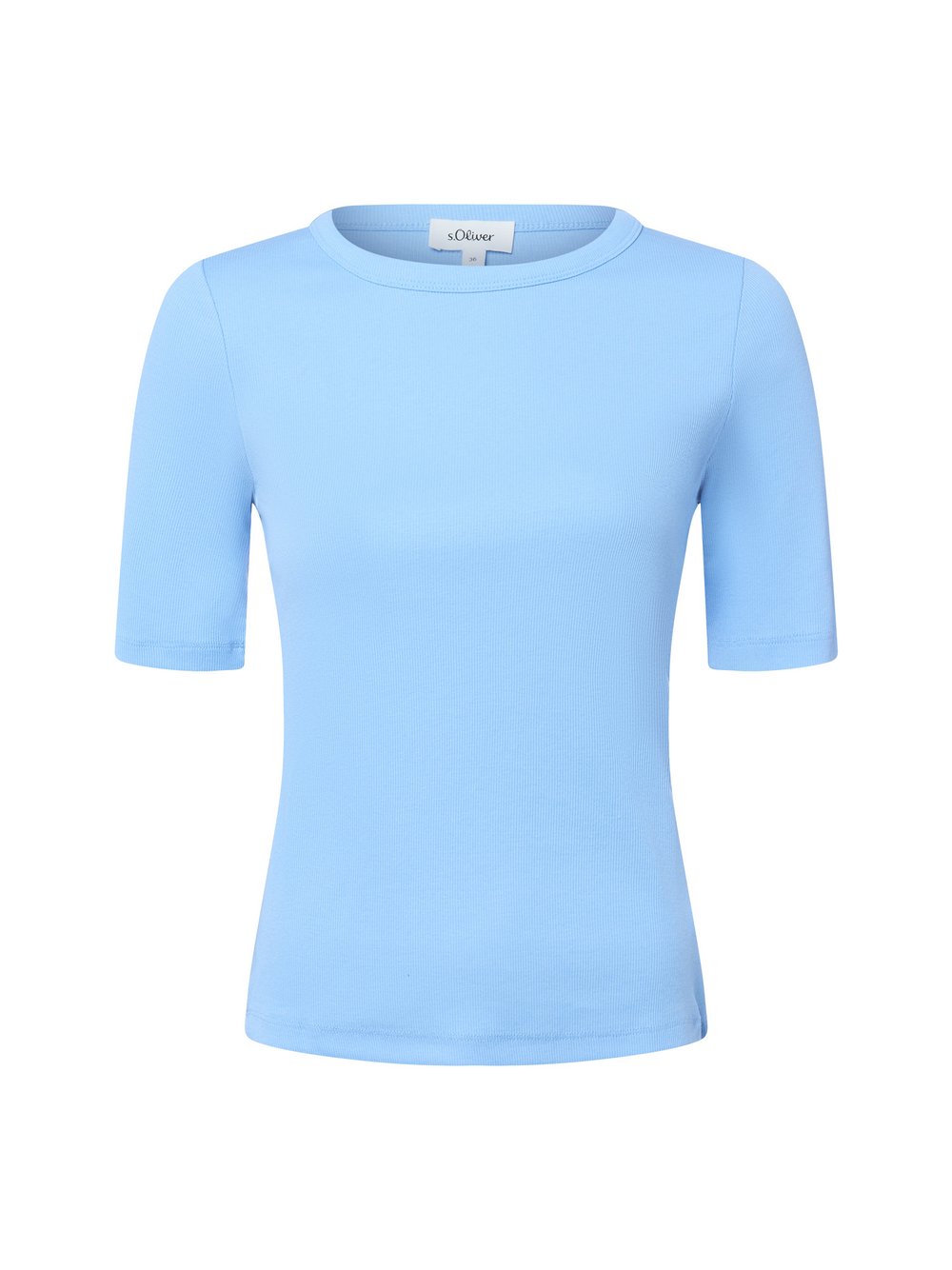 s.Oliver T-Shirt Damen Baumwolle blau, 40