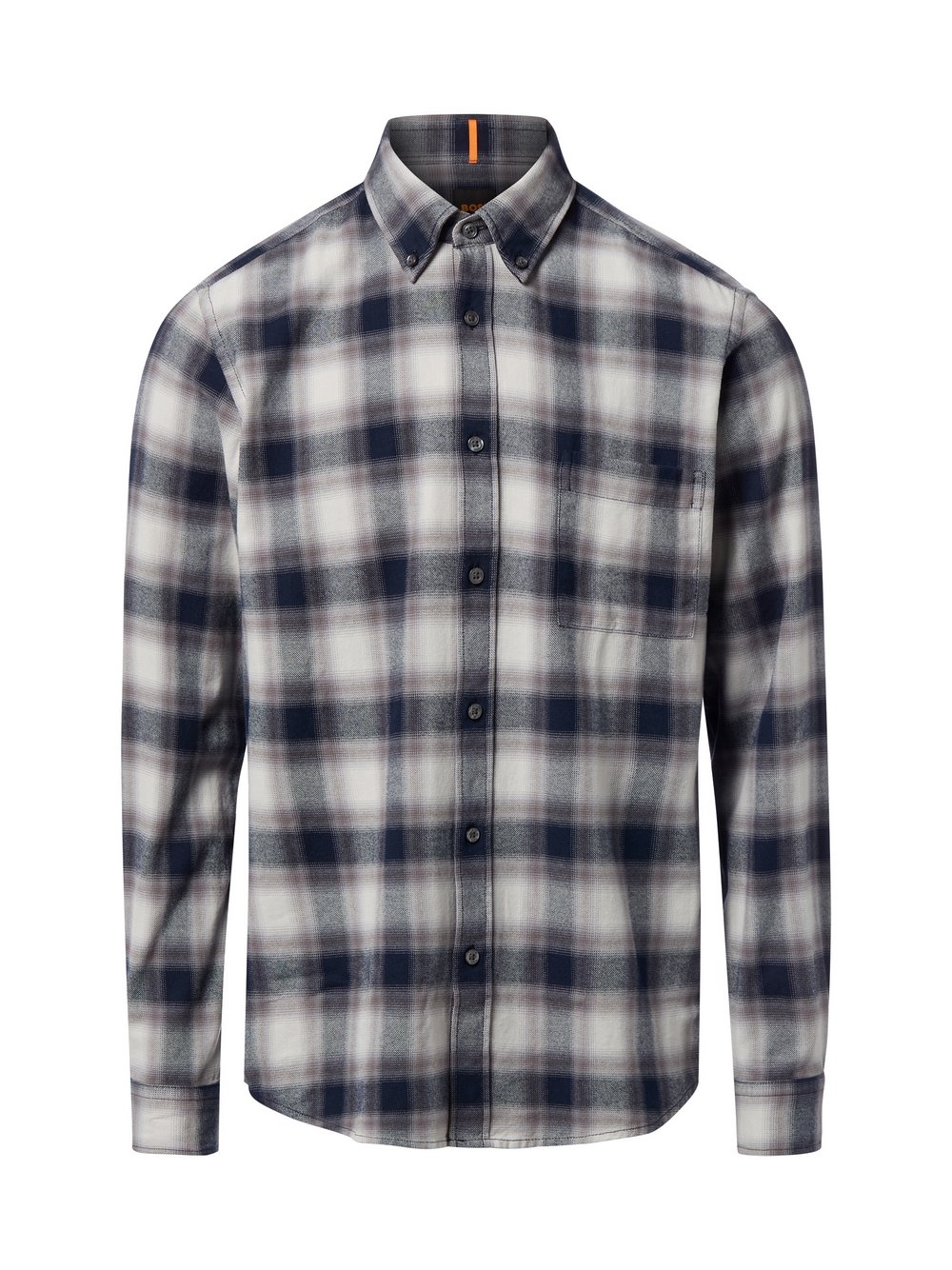 Thumbnail - BOSS Orange Freizeithemd Herren Regular Fit Baumwolle mehrfarbig kariert, XL