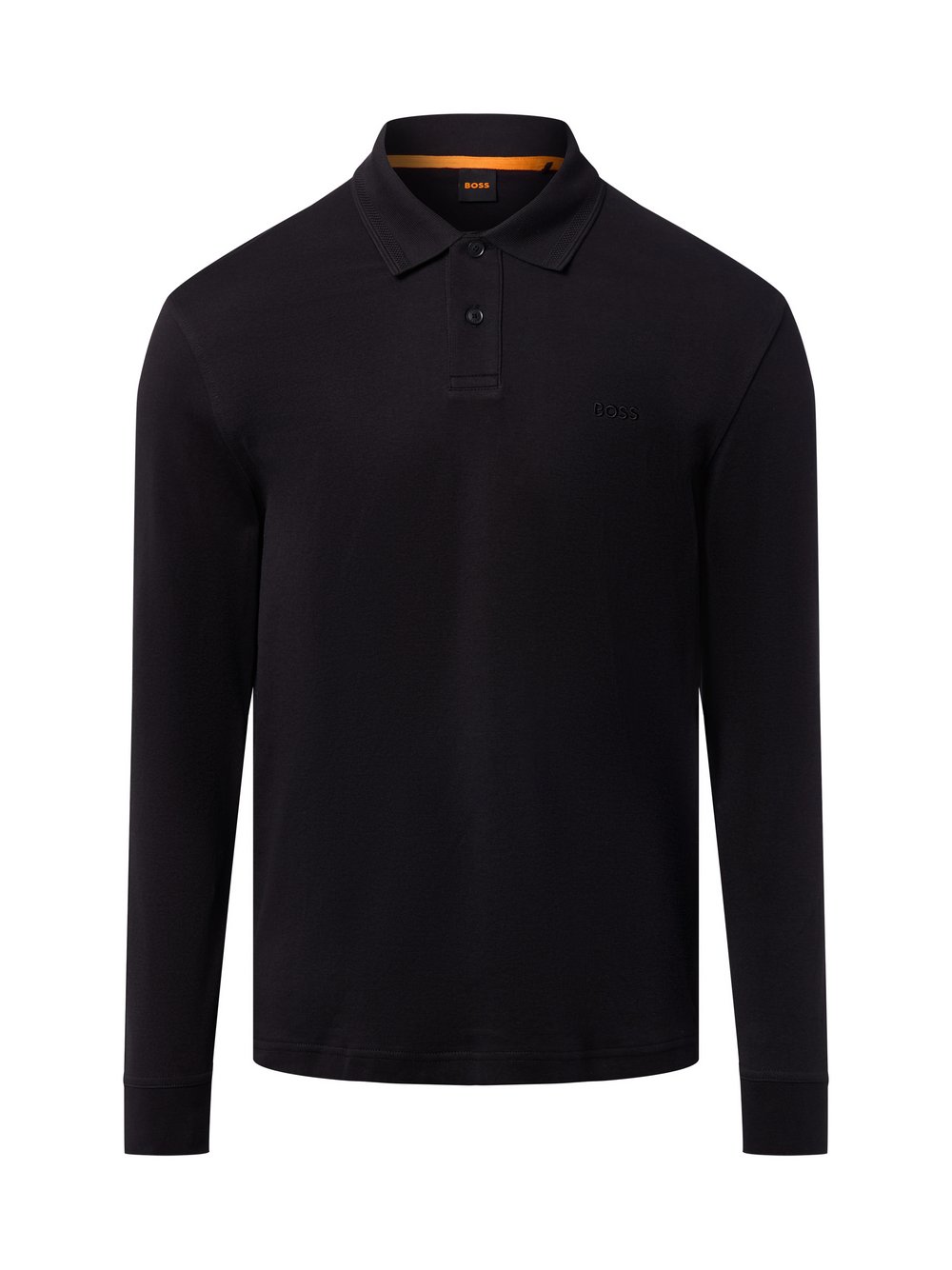 BOSS Orange Poloshirt Herren Baumwolle schwarz, XXL