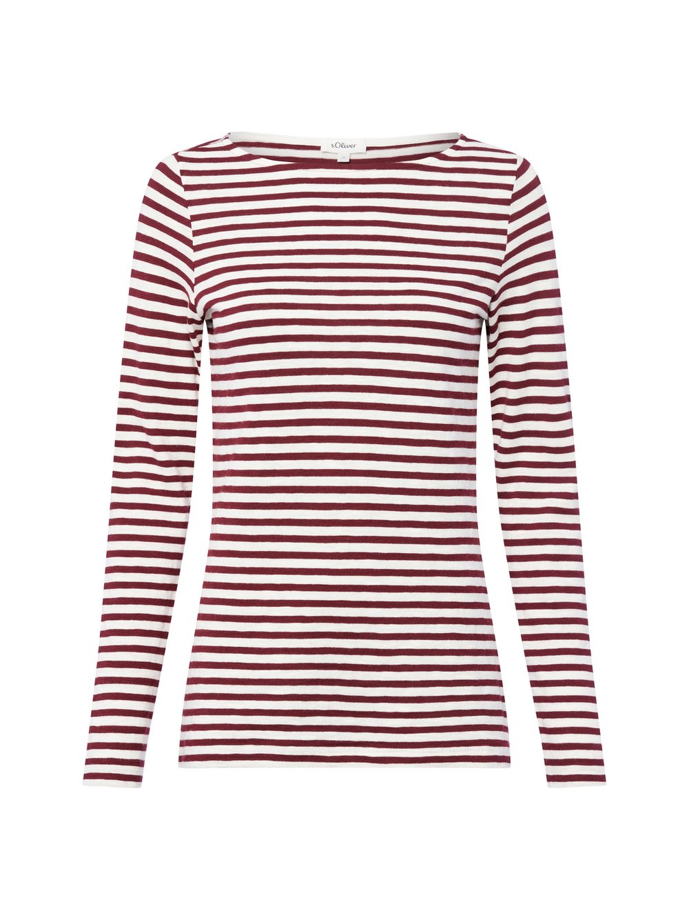 Thumbnail - s.Oliver Langarmshirt Damen Baumwolle mehrfarbig gestreift, 44