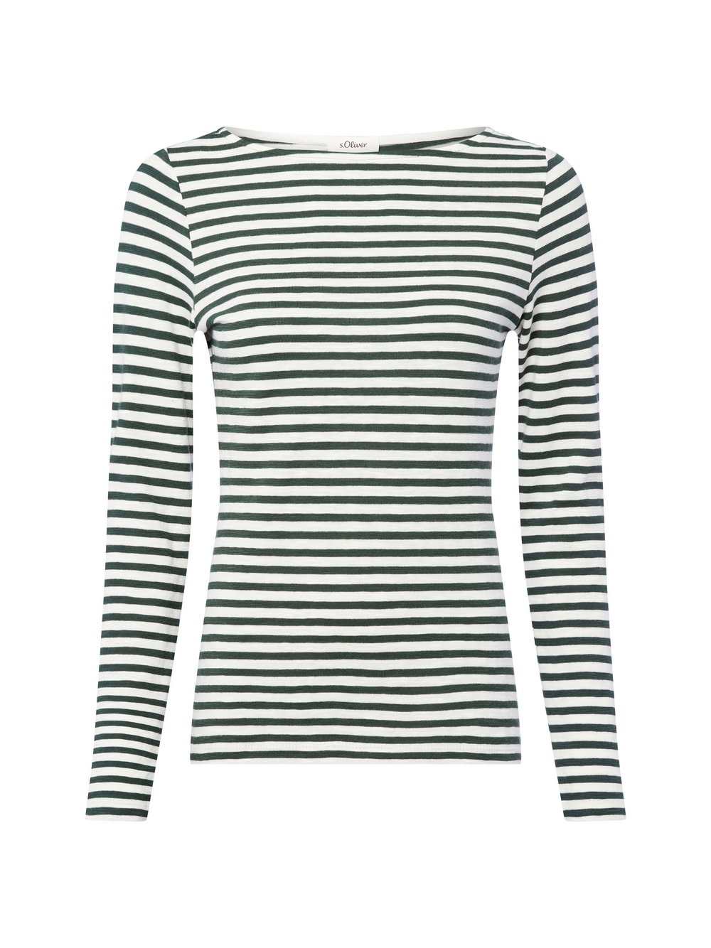 Thumbnail - s.Oliver Langarmshirt Damen Baumwolle mehrfarbig gestreift, 42