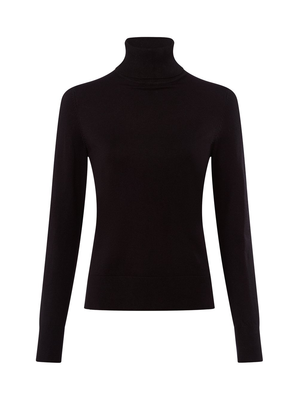 s.Oliver Rollkragenpullover Damen Viskose schwarz, 40