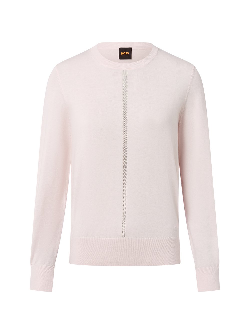 BOSS Orange Strickpullover Damen Feinstrick rosa, XS