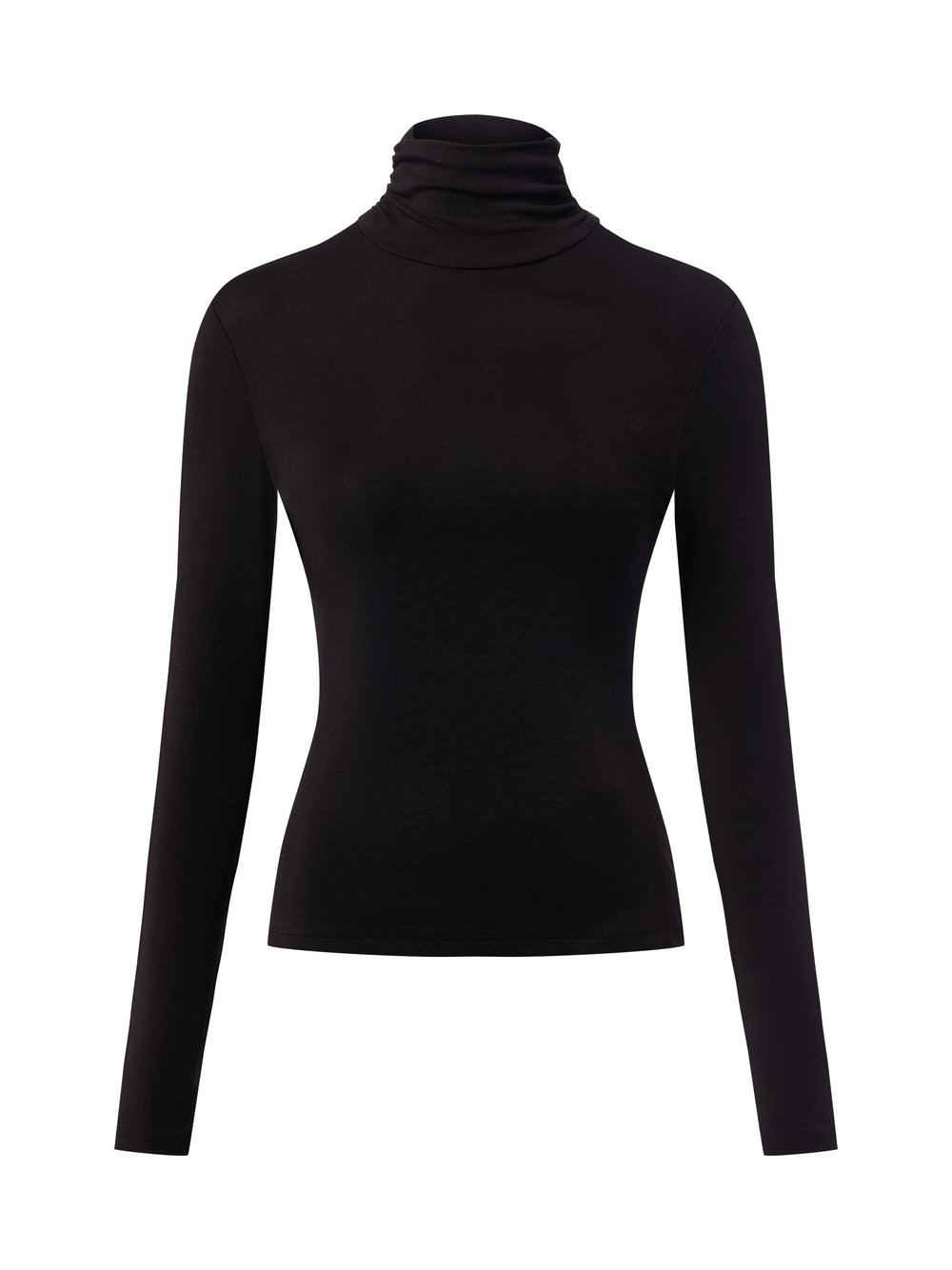 BOSS Orange Langarmshirt Damen Lyocell schwarz, XS