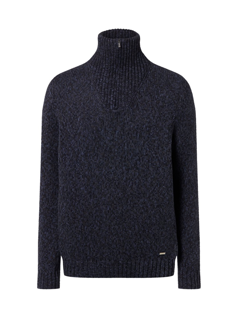 Ragman Strickpullover Herren Baumwolle mehrfarbig meliert, L