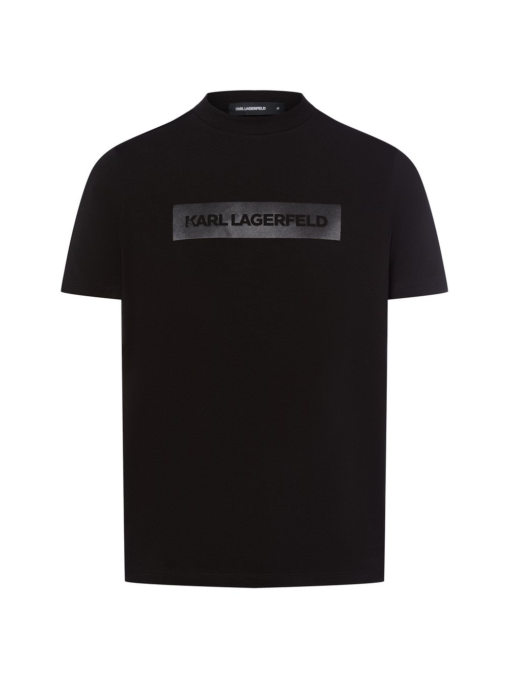 KARL LAGERFELD T-Shirt Herren Baumwolle schwarz bedruckt, XL