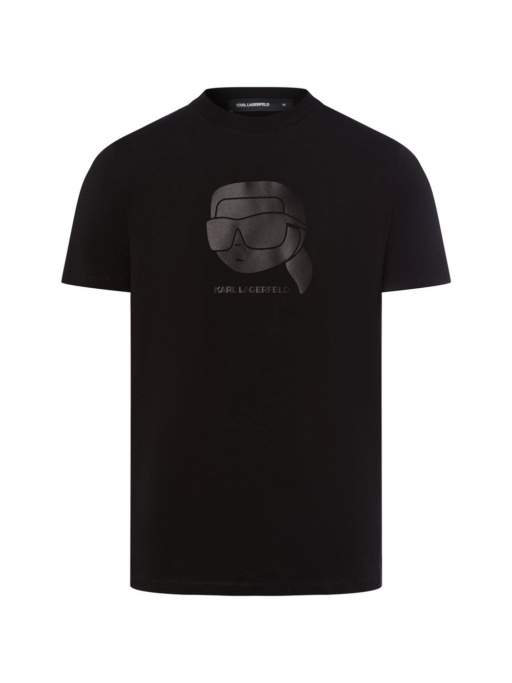 Thumbnail - KARL LAGERFELD T-Shirt Herren Baumwolle schwarz bedruckt, L