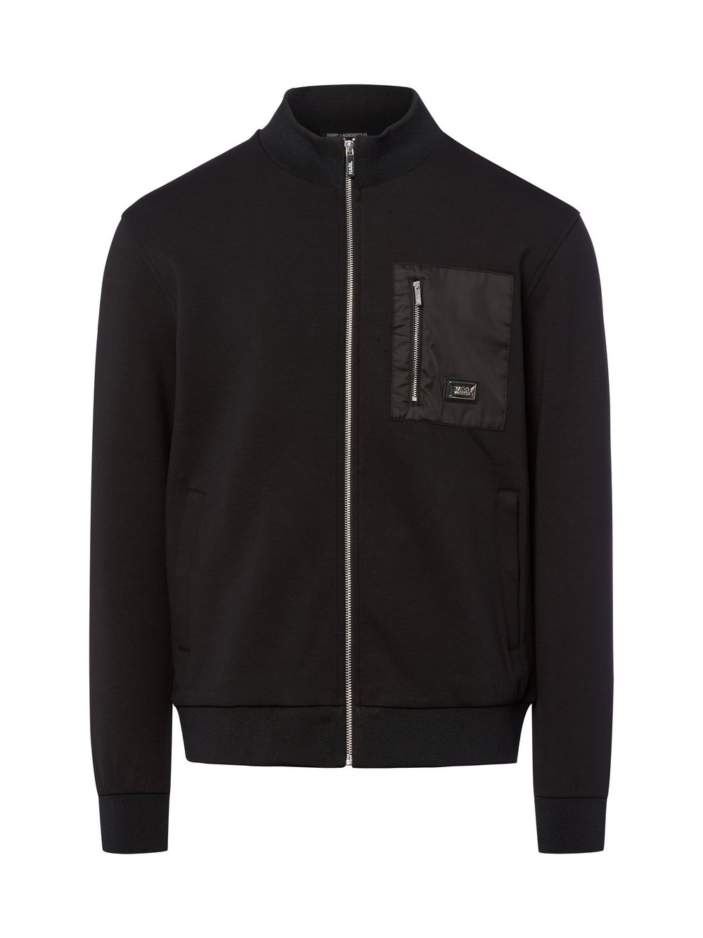 KARL LAGERFELD Sweatjacke Herren schwarz, XL