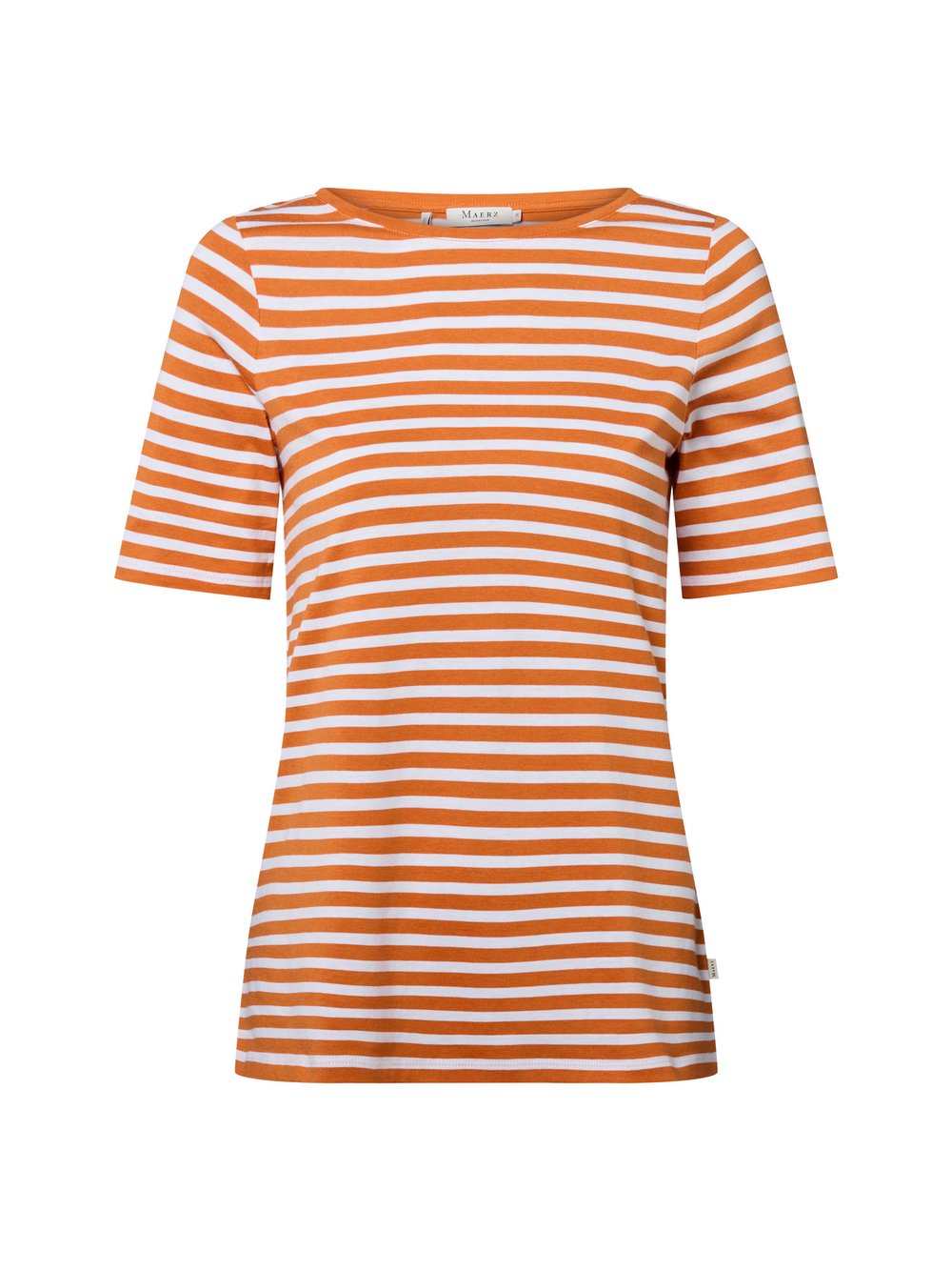 MAERZ T-Shirt Damen Baumwolle mehrfarbig gestreift, 40