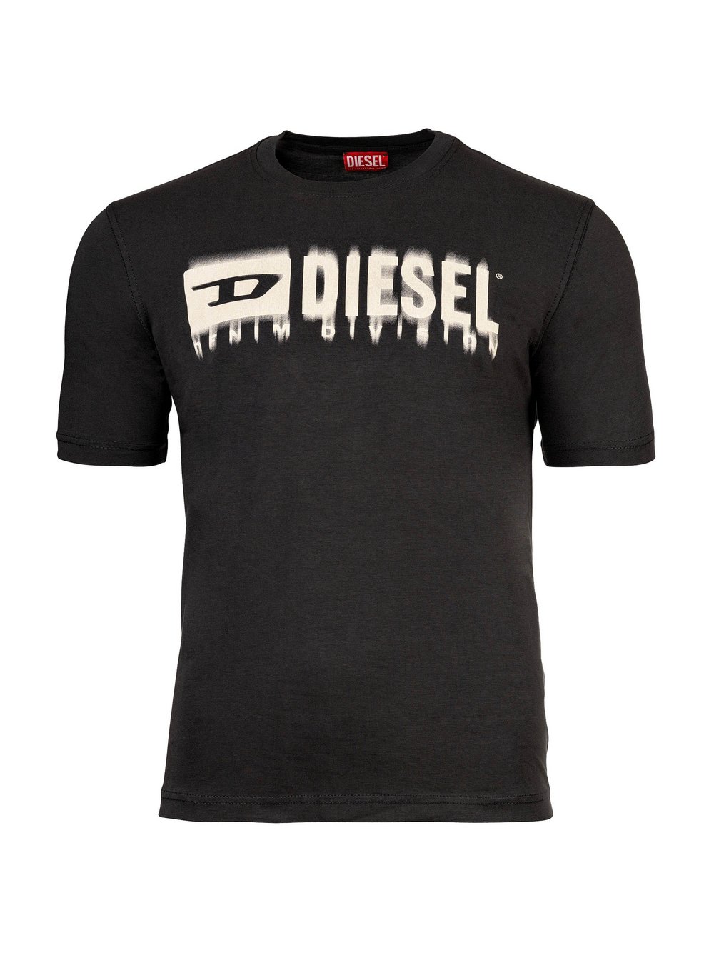 Diesel T-Shirt Herren Baumwolle grau, L