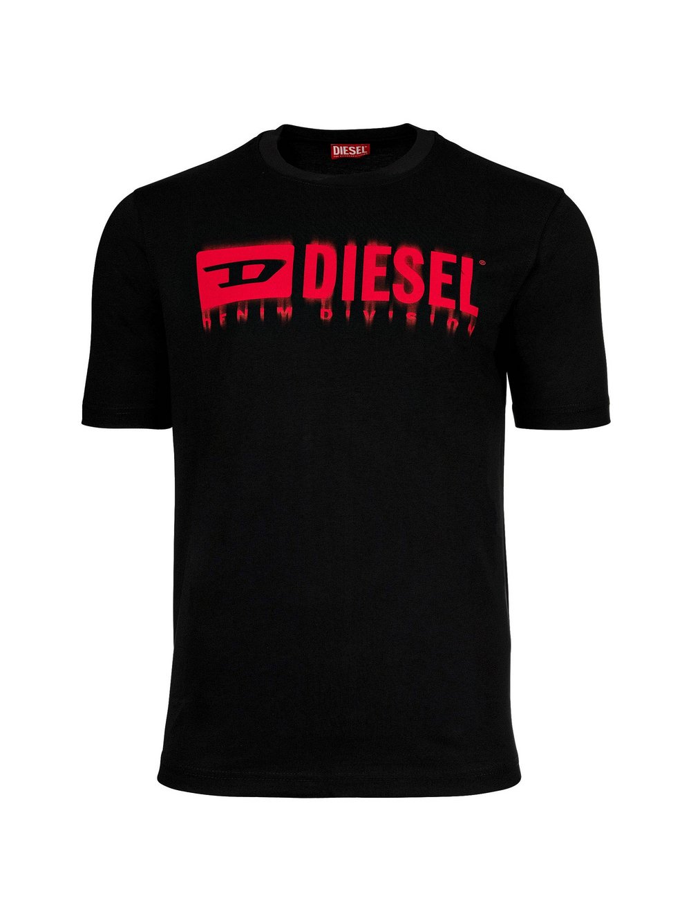 Diesel T-Shirt Herren Baumwolle schwarz, L