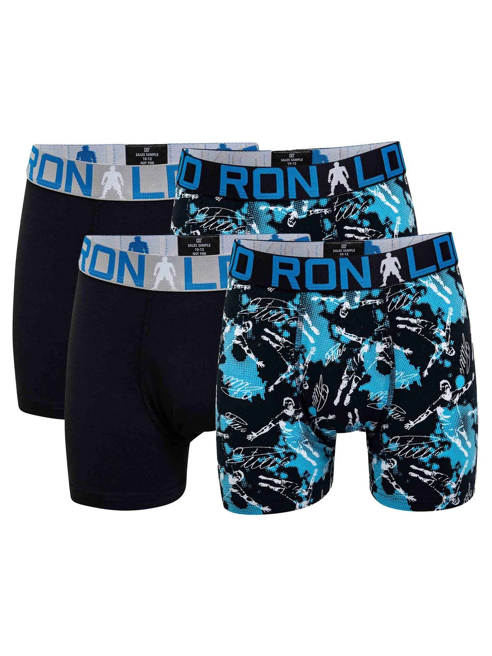 CR7 Boxershort 4er Pack Jungen Baumwolle mehrfarbig bedruckt, 158