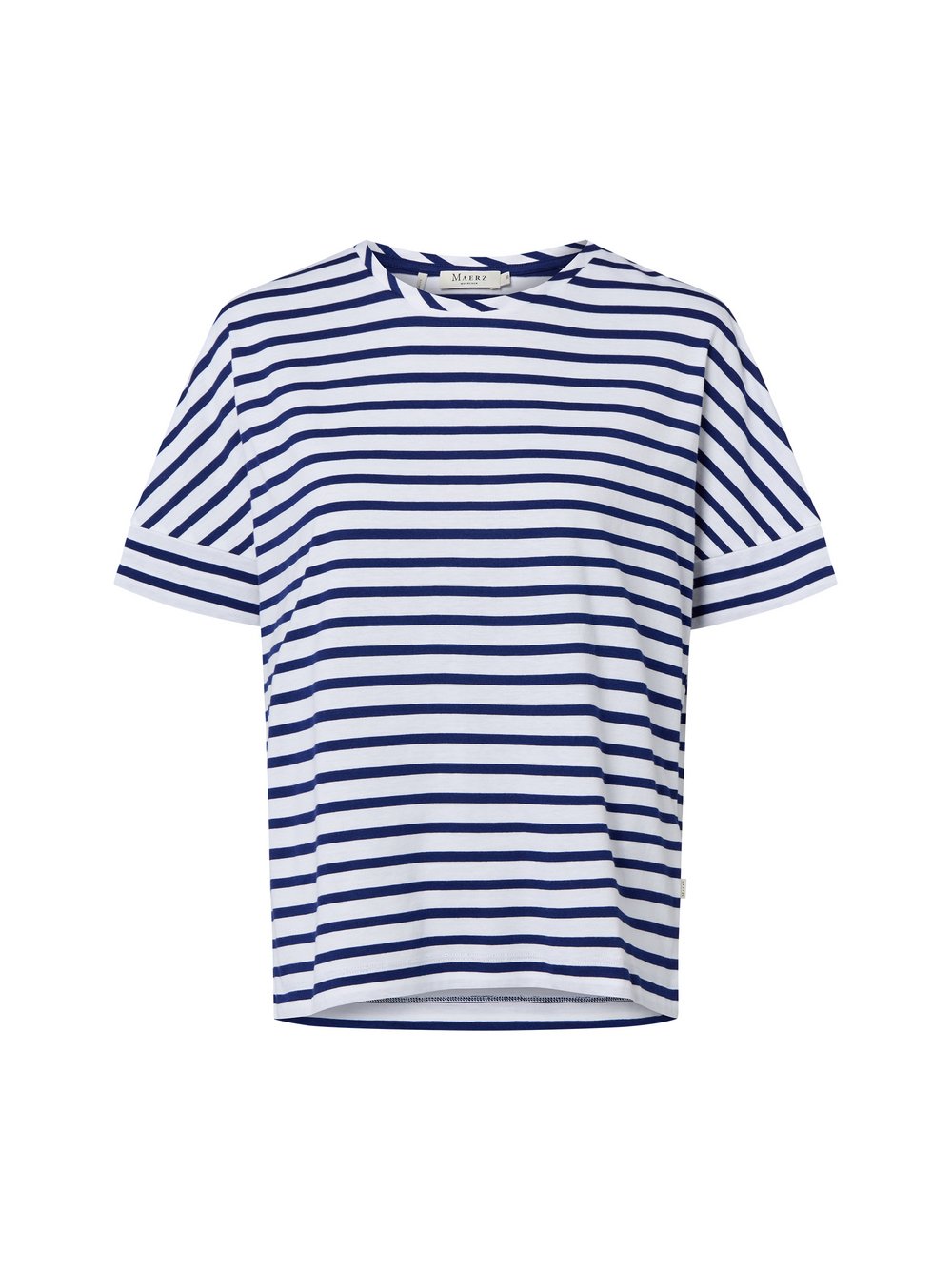MAERZ T-Shirt Damen Baumwolle mehrfarbig gestreift, 42