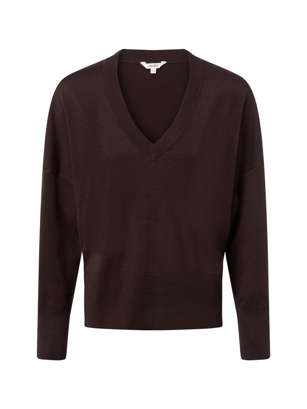 mbyM Strickpullover Damen Viskose braun, S/M