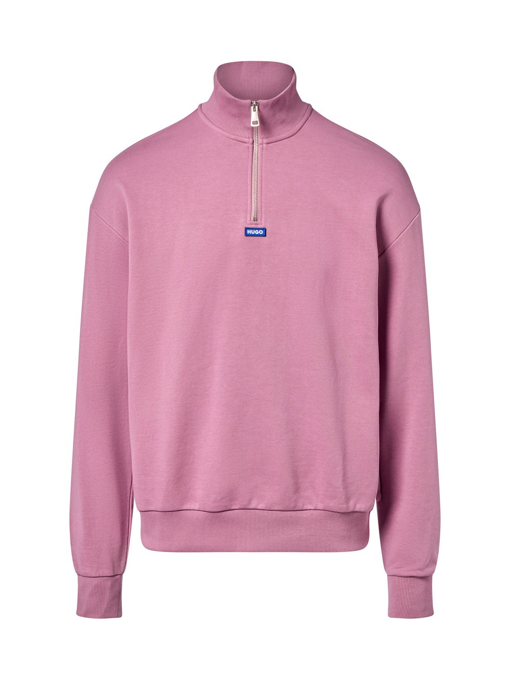 HUGO BLUE Sweatshirt Herren Baumwolle rosa, S