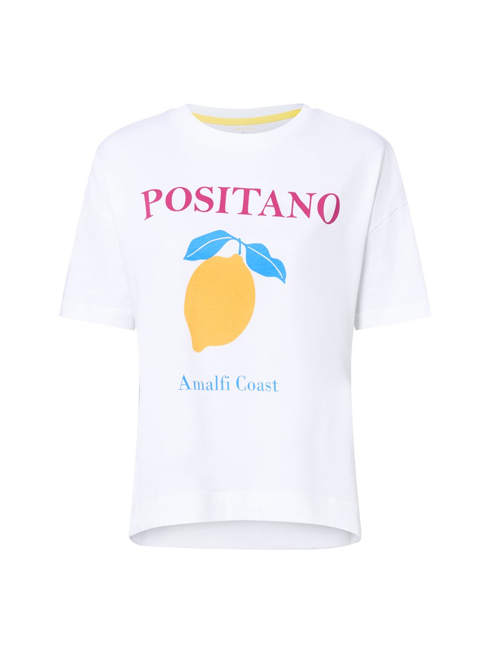 Marie Lund T-Shirt Damen Baumwolle weiß bedruckt, L