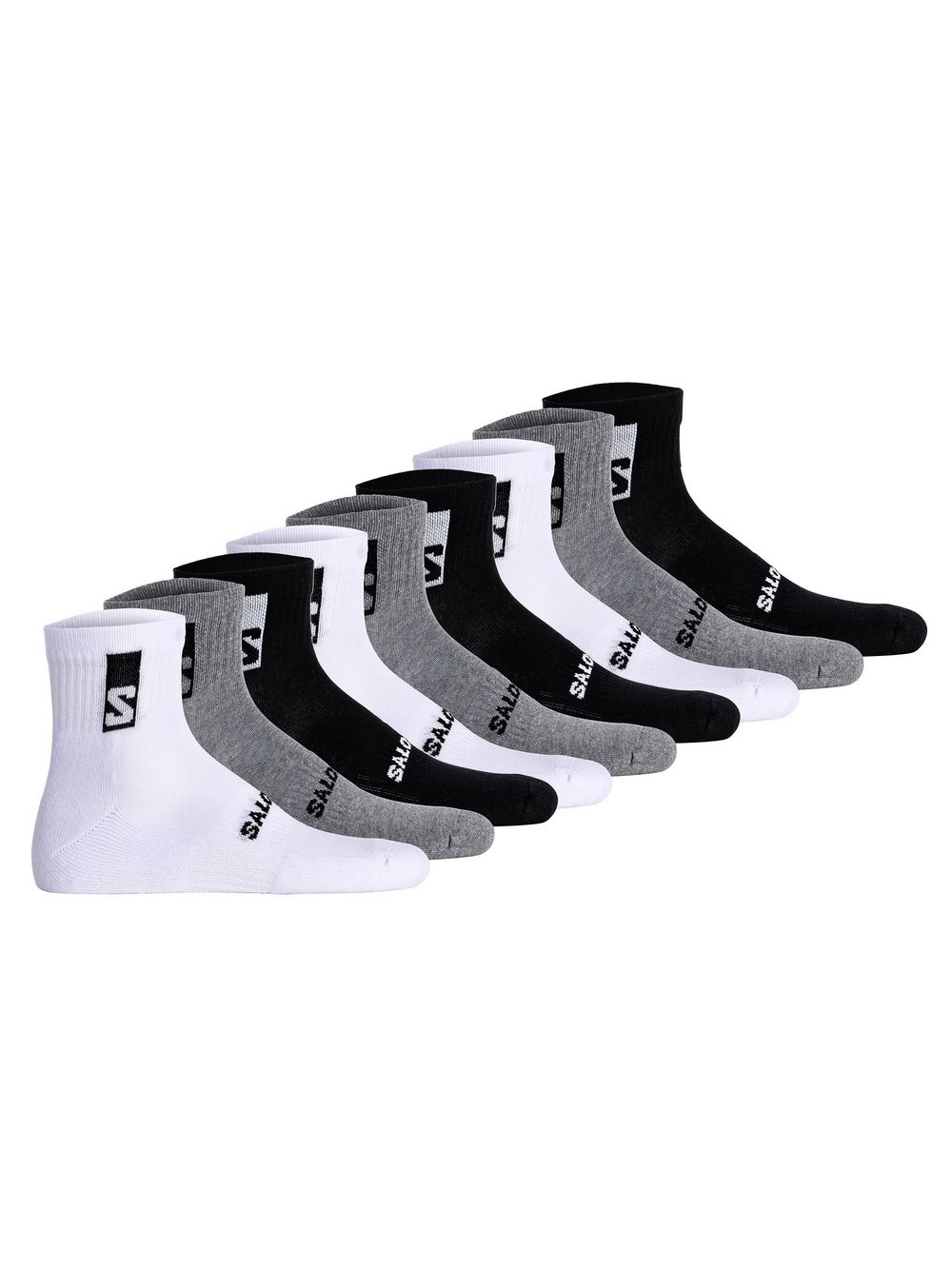 Salomon Socken 9er Pack Damen Baumwolle mehrfarbig, 45-47