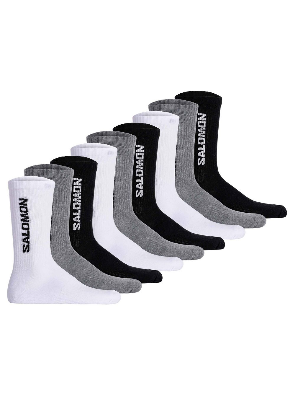 Salomon Socken 9er Pack Damen Baumwolle mehrfarbig, 39-41