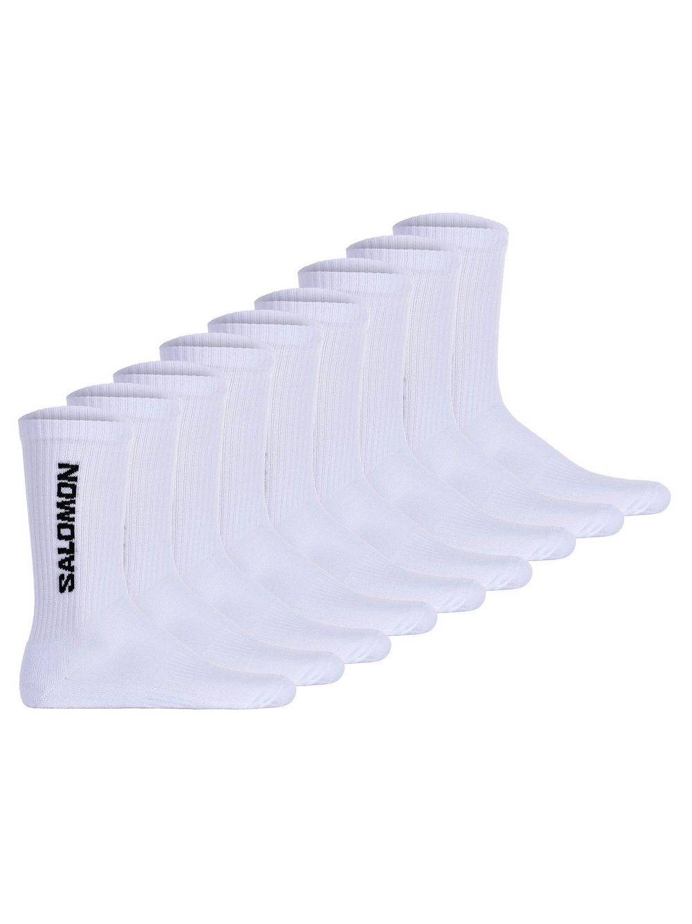 Salomon Socken 9er Pack Damen Baumwolle weiß, 39-41