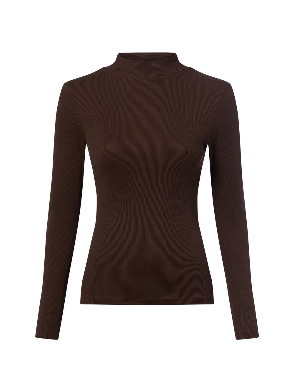 Marie Lund Langarmshirt Damen Baumwolle braun, XL