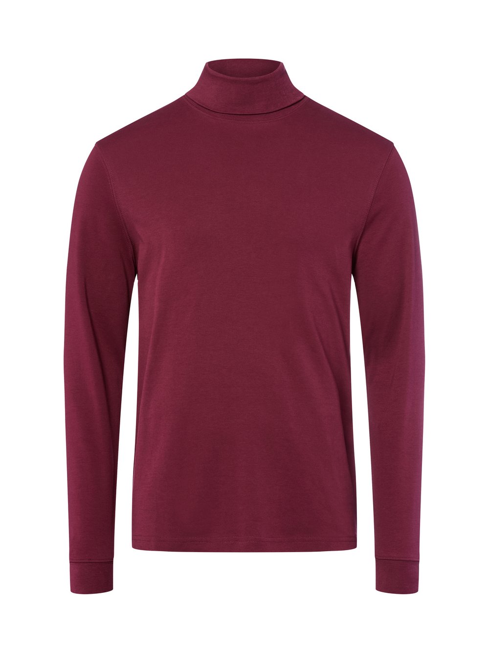GRAAF Langarmshirt Herren Baumwolle rot, M