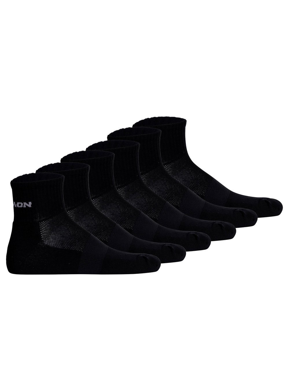 Salomon Socken 6er Pack Damen Baumwolle schwarz, 39-41