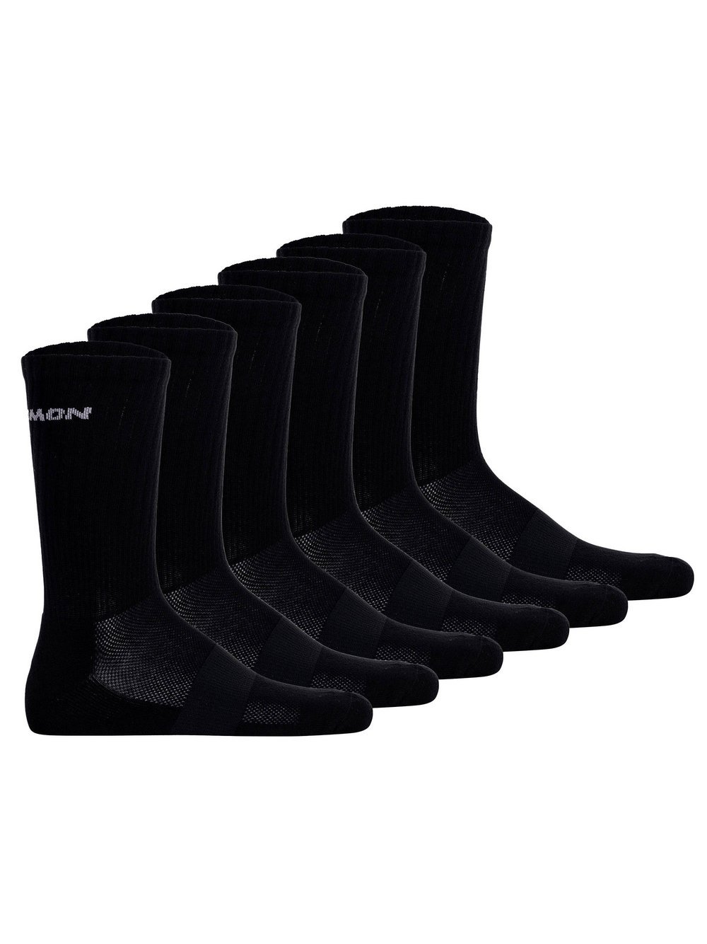 Salomon Socken 6er Pack Damen Baumwolle schwarz, 36-38