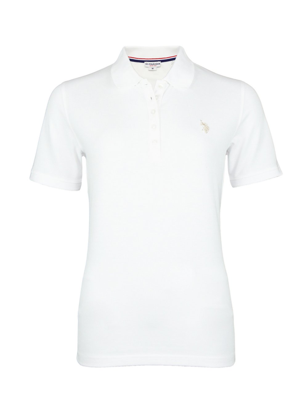 U.S. Polo Assn. Poloshirt Damen Baumwolle weiß, XL