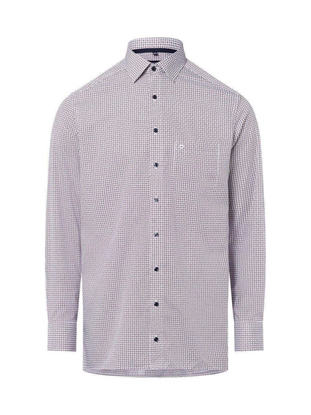 Thumbnail - OLYMP Luxor modern fit Hemd Herren Baumwolle mehrfarbig gemustert, 40