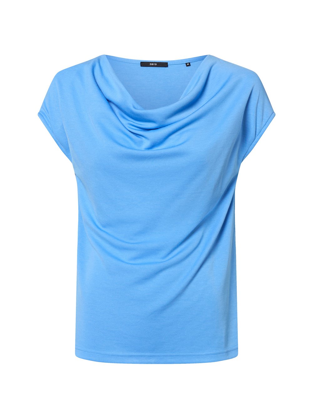 zero T-Shirt Damen Modal blau, 34