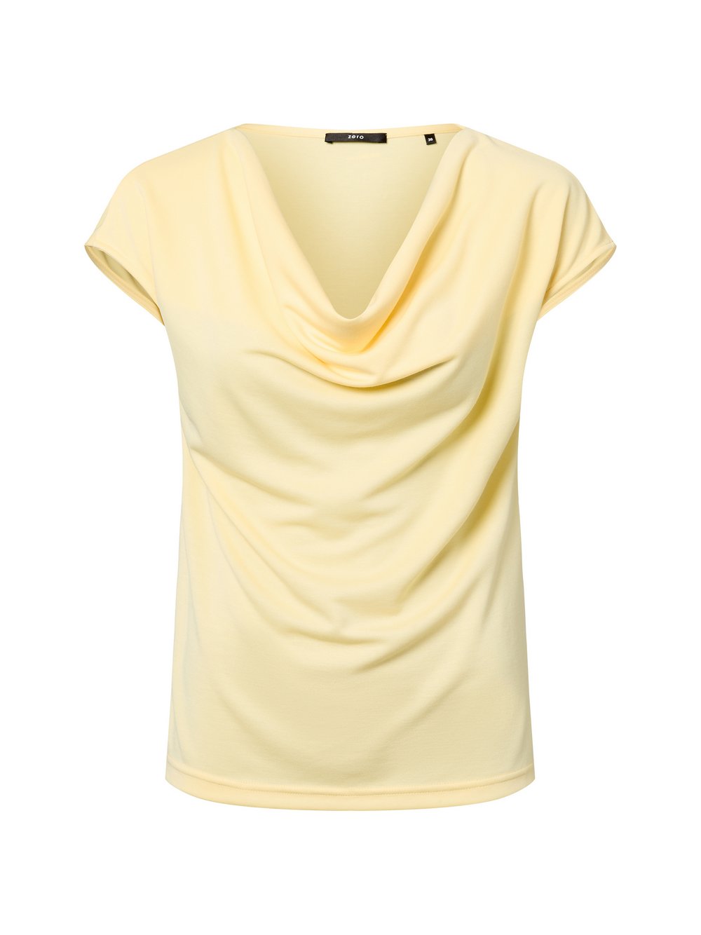 zero T-Shirt Damen Modal gelb, 36