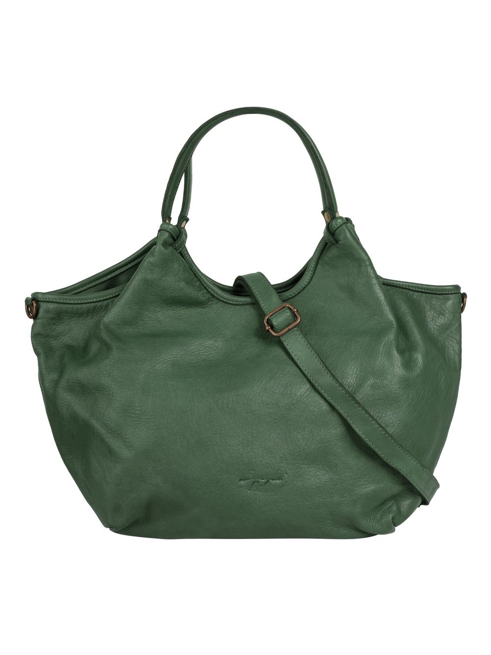 Thumbnail - Samantha Look Handtasche Damen Leder grün, ONE SIZE
