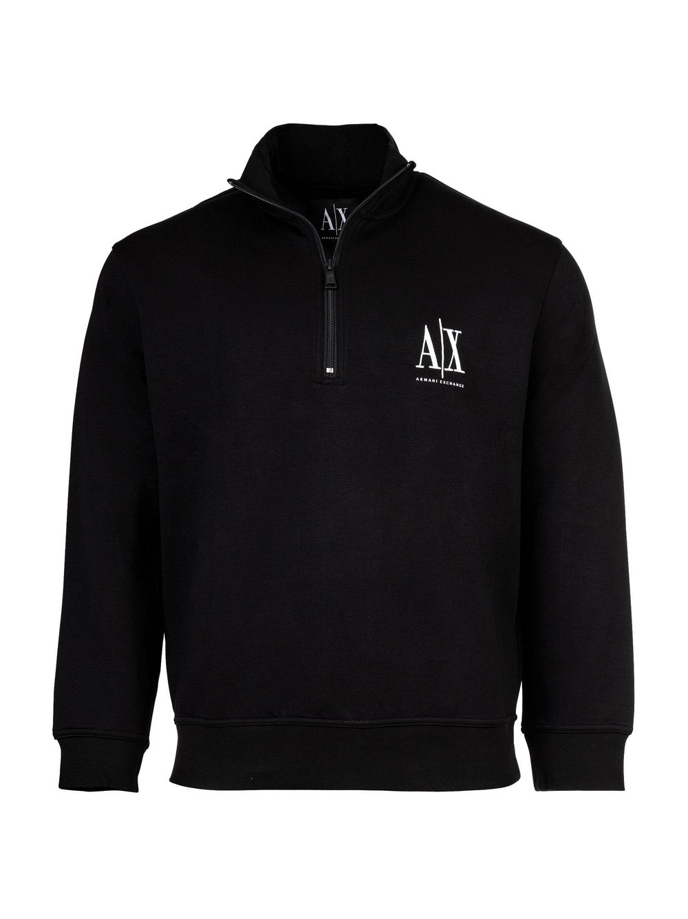 Armani Exchange Sweatshirt Herren Baumwolle schwarz, M