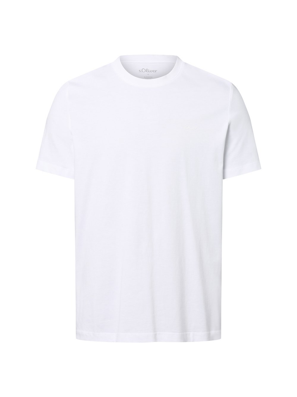 s.Oliver T-Shirt Herren Baumwolle weiß, L